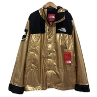 SUPREME x THE NORTH FACE TNF METALLIC GOLD MOUNTAIN PARKA