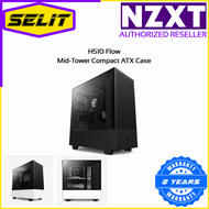 [Selit Trading] NZXT H510 Flow Compact Mid-Tower Case, [With 2 x Aer F 120mm Fan]  2 Years Local Warranty With Tech Dynamic.