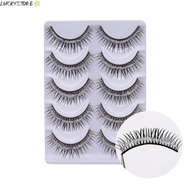 LUCKYSTORE Diamond Manga Lashes Dramatic Volume fiber Fuffy Lashes Handmade Thick Long Eye Lashes