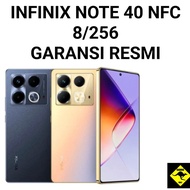 INFINIX NOTE 40 NFC 8/256 Ram 8Gb Internal 256Gb Garansi Resmi