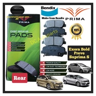 PRIMA REAR  BRAKE PAD PROTON EXORA BOLD PREVE SUPRIMA S TURBO USE DISC PAD BELAKANG