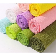 1 Roll of Crepe Paper - Italian crepe paper, imported crepe paper, flower paper