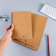 Mi5 Toddi Spiral Binding Notebook 50 Sheets 12x18cm Dot Matrix Td6 Brown V