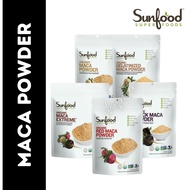 Sunfood Superfoods Organic Maca Powder / Gelatinized / Red / Black Maca Powder / Maca Extreme
