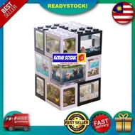 💥 READY STOCK💥 Mini Fish Aquarium Lego Tank Kotak Plastik Desktop Cylinder Micro-Landscape Tangki Ik