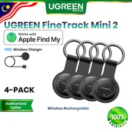 【Apple Find My】UGREEN FineTrack Mini Wireless Rechargeable AirTag Global Location Round Tracker MFi 