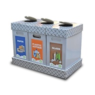 Recycle Bin Waste Separation Trash Bin Stylish -RB02S