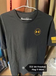 現貨 Men’s UA Freedom Flag T-Shirt 男款 短T shirt 黑藍