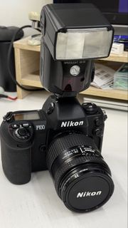 Nikon F100 菲林相機 SB28 SB-28閃光燈 Nikon AF 28-105mm F3.5-4.5 D AFD AF-D