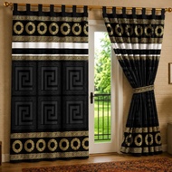 AZ21 - Aesthetic Motif Door Curtain Size 80 x 200 cm