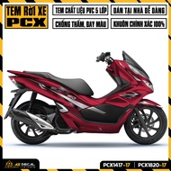 Tem Chế PCX Mẫu Thiết Kế PCX 160 | PCX-17 | Decal Rời Dán Xe PCX 125 150 160 Chống Thấm Nước - Azdec