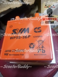 ORIGINAL SYM 12V6Ah / 12V5Ah Battery Assy YB5 (1BLWP5S-3BP) Sport Rider 125i