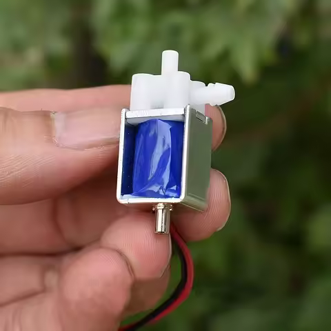 2-Position 3-Way Micro Electric Solenoid Valve DC 5V 6V N/O N/C Mini Air Gas Flow Control Valve DIY