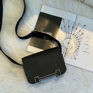 HERMES Geta 木屐包 - 黑銀 W