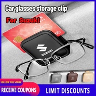 High quality Car Eyeglass Holder Glasses Sunglasses Storage Clip sun visor Auto Interior Organize Ac