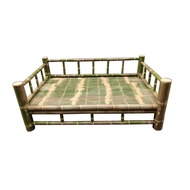 Arhat Bamboo Bed Bamboo Bed Arhat Bed Bamboo Old-fashioned Sofa Chair Tread Rice Handmade Lunch Brea