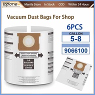 6Pcs)A*Shop<jp<Vacuum<Uj{Dust<ck{Bags=QA|Replacements=TE|Type=Uc|E=Nc|Dry 5-8 Gallon Vac Bags 90661