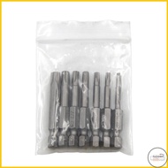 LF 5 Point Security Star Torx Screwdriver Bits Set T10-T40 2-Inch Length 7 Pieces