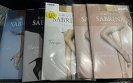 GUNZE SABRINA 絲襪 黑色肉色