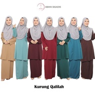 [S - 5XL] Qalilah Riau Moden Baju Kurung  Girl Clothing Plus Size Ready Stock