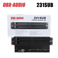 DBX-AUDIO EQ215/215S/EQ231/231S/EQ215SUB/EQ231SUB equalizer อีควอไลเซอร์ระดับมืออาชีพ อีควอไลเซอร์กา