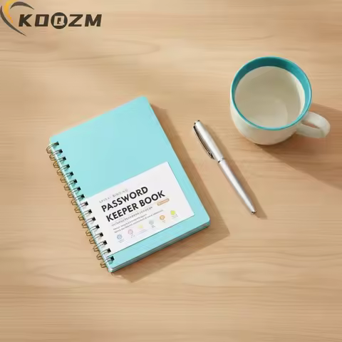 1PC A6Password Keeper Book Internet Login Notebook With Alphabetical Tabs Password Management Softwa
