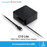 Innergie C10 Lite 100W USB-C Laptop Power Adapter (Black) /อะแดปเตอร์ USB-C เท่านั้น /สายยาว 3 เมตร