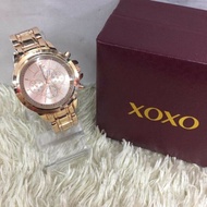 ✚✲Xoxo Chrono Stainless Watch