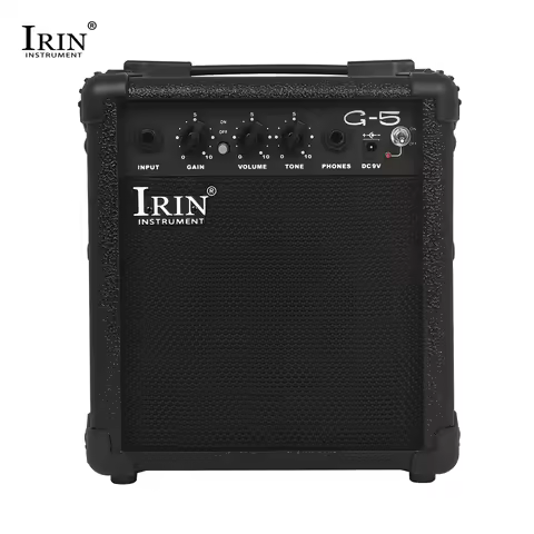IRIN G-5 Guitar Amplifier Mini AMP Portable Amplifier Speaker Cabinet Suitable for Electric Guitar E