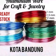 Silver Aluminum Wire - Aluminum Wire - Colored Wire - Accessory Wire - Craft Wire - Wholesale Alumin