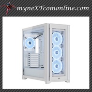 Corsair iCUE 5000X RGB Airflow Tempered Glass Mid-Tower Case - True White