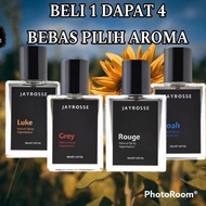 New Bpom - Beli 1 Dapat 4 Parfum Jayrosse Grey Rouge Noah Luke Parfum