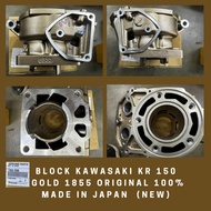 BLOCK KAWASAKI KR 150 GOLD 1855 ORIGINAL 100% MADE IN JAPAN  (NEW) / HEAD PDK GOLD / COMBO PACK HEAD