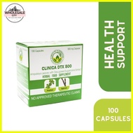 ♆ ¤ ✑ Clinica DTX 500 herbal food supplement 10 CAPSULE