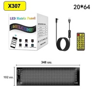 LED Eyes สําหรับรถบรรทุก Demon Eyes รถ APP LED Matrix พิกเซลแผง 1/2pcs DIY โปรแกรมยืดหยุ่นจอแสดงผล L