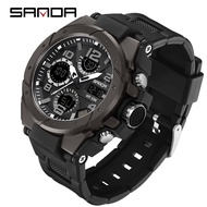 SANAD 6008 Men's Sports Watches 5ATM Waterproof Quartz Wristwatch -2