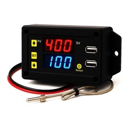 🧊🔥 กล่องควบคุมอุณหภูมิอัจฉริยะ W3230K Plus (0-400°C) พร้อม USB 2 ช่อง | ใช้งานได้กับไฟ DC 6-24V