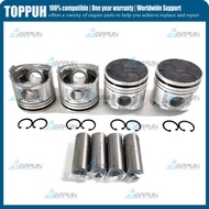 4 pcs 4M40 Piston for Mitsubishi Engine