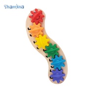 [Shamjina] Kids Busy Board DIY Material Early Educational Activity Center Board for Kids