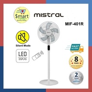 Mistral MIF401R Invertor Stand Fan with Remote Control 16 Inch WITH 2 YEAR WARRANTY