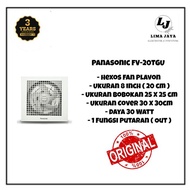 PANASONIC Exhaust Fan FV-20TGU Hexos Dinding Plafon Kipas Dapur 8inch