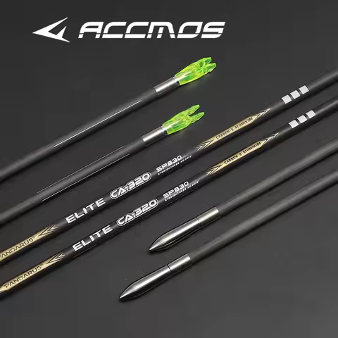 12pcs Pandarus ELITE CA320 ID3.2mm Carbon Aluminum Arrows design Same as X10 Arrows Shafts For Arche