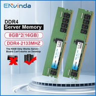 หน่วยความจำเซิร์ฟเวอร์ ENVINDA DDR4 REG 16GB 32GB REG ECC 2133MHZ 2400MHZ RAM รองรับเมนบอร์ด X99 LGA