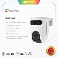 Ezviz H9C Dual 6MP 2K+2K Wireless CCTV IP Pan-Tilt Outdoor WiFi Colorvu Two-Way Audio