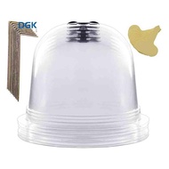 Garden Plant Cloche, Transparent Plant Dome Bell Cover 6 Pieces Propagation Bells, for Warming