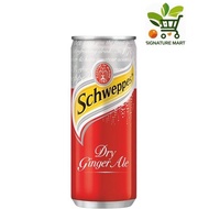 Schweppes Dry Ginger Ale Can 320ml