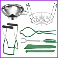 7PCS Canning Kits Canning Supplies Include Canning Funnel, Jar Lifter, Lid Lifter, Canning Tong