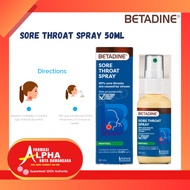 Betadine Sore Throat Spray 50ml