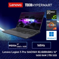 Lenovo Legion 5 Pro 16ACH6H 82JQ00UQMJ 16" Laptop/ Notebook (Ryzen 7 5800H, 16GB, 1TB, NV RTX3060, W11H, 165Hz)