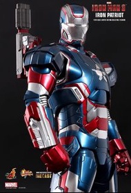 全新啡盒未開 Hottoys hot toys MMS195D01 IRON PATRIOT 愛國者 鐵甲奇俠 合金